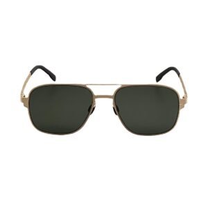 Stainless Steel Aviator Sunglasses